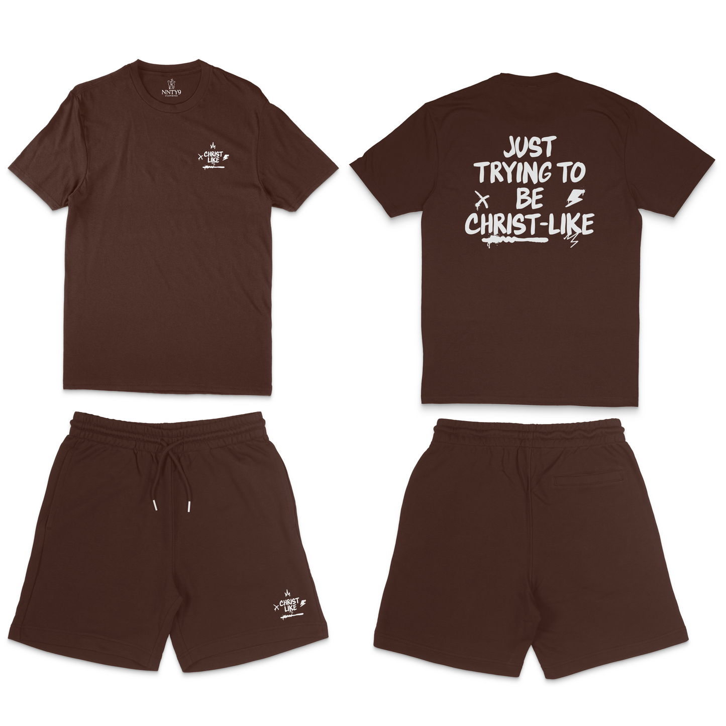 PRE-ORDER CHRIST LIKE TEE & SHORT SET