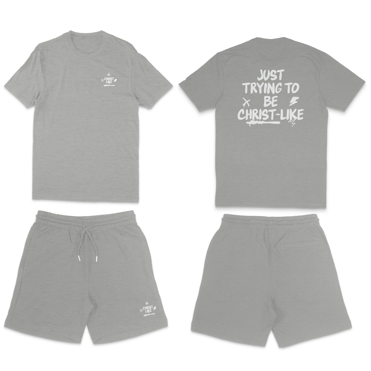 PRE-ORDER CHRIST LIKE TEE & SHORT SET