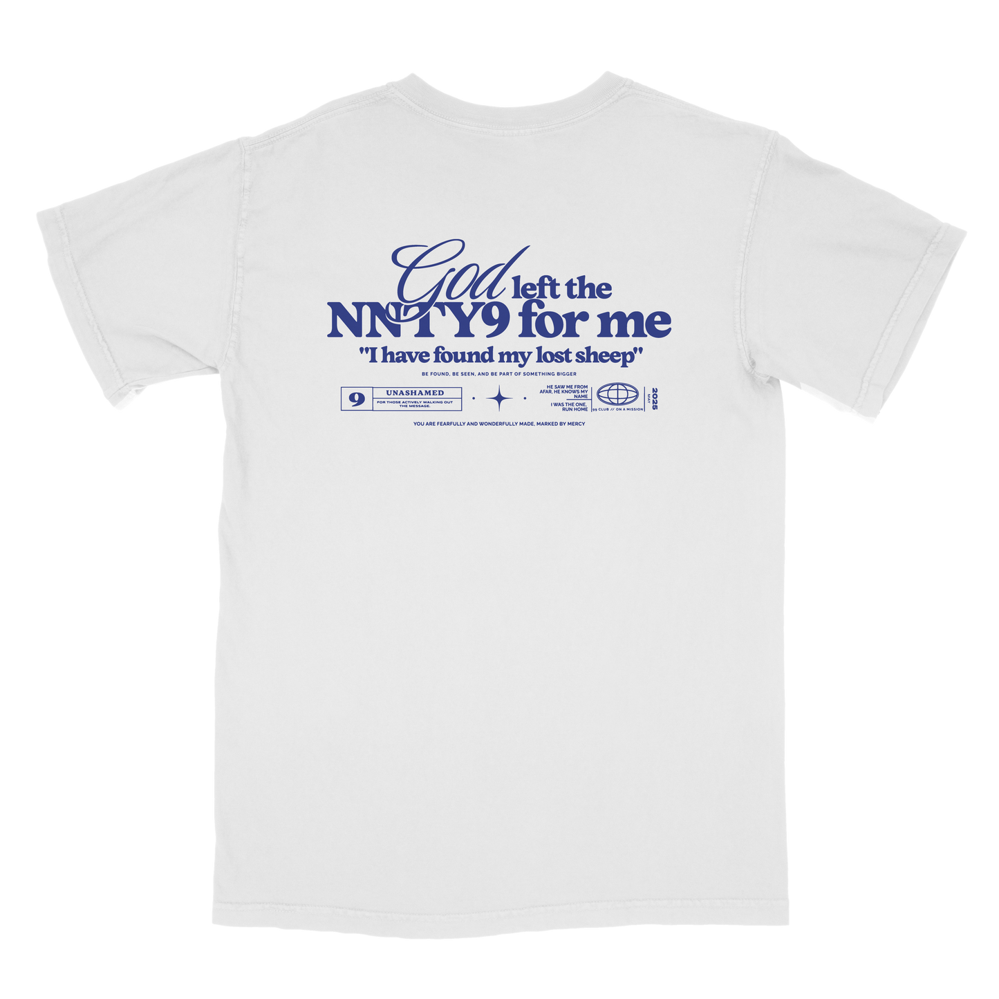 NNTY CLUB T SHIRT WHITE COVALT