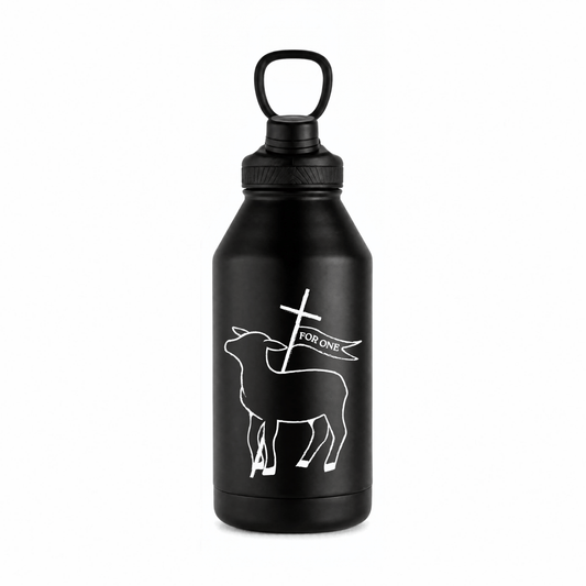 NNTY9 64 oz Insulated Stainless Steel Water Bottle