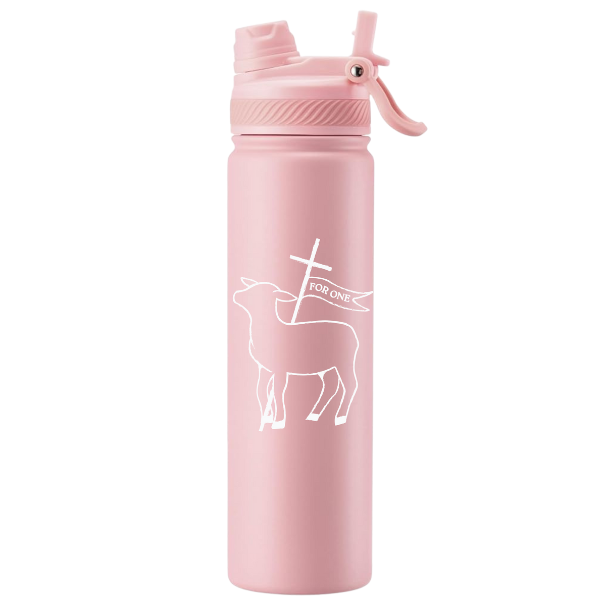 NNTY9 24 oz Insulated Stainless Steel Water Bottle