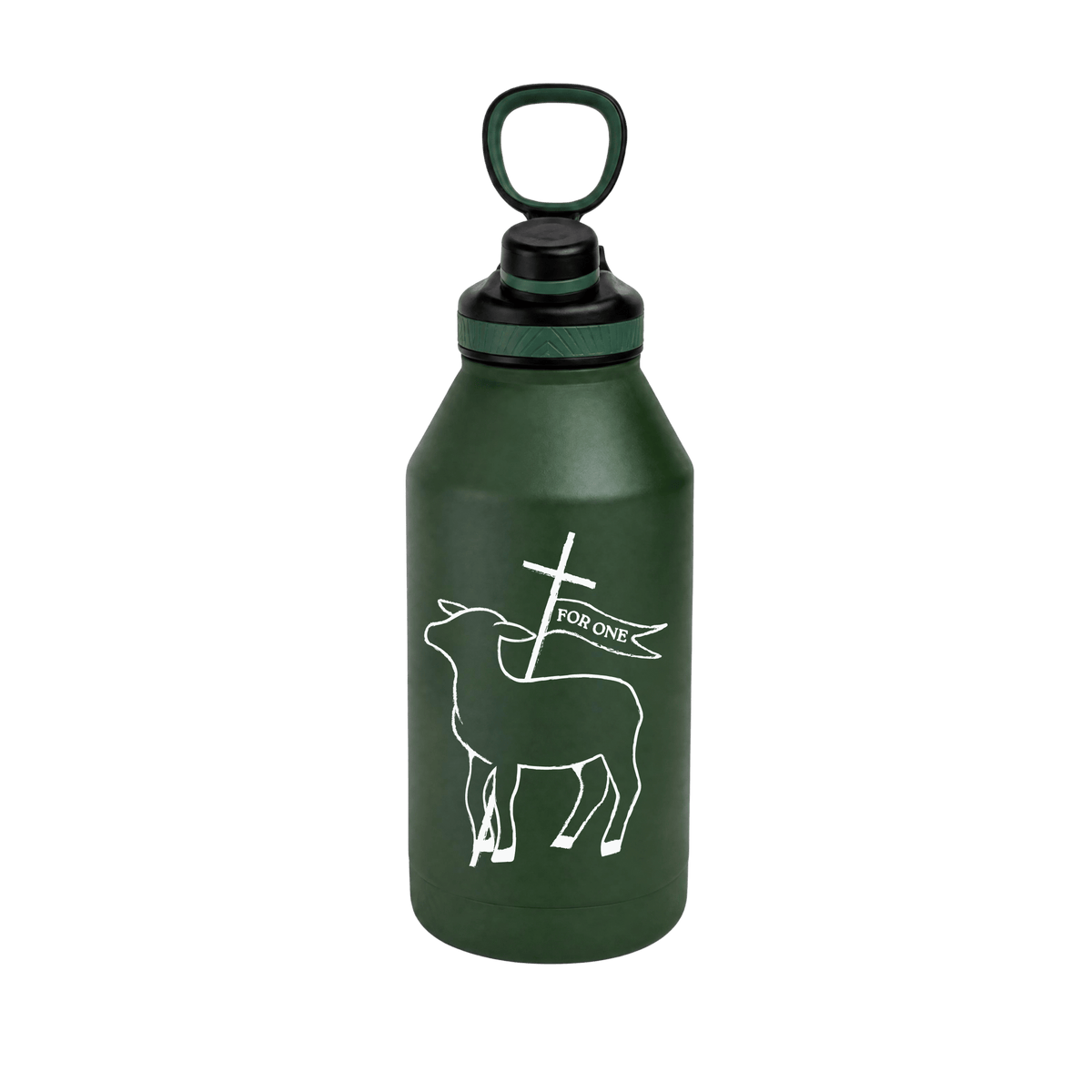 NNTY9 64 oz Insulated Stainless Steel Water Bottle