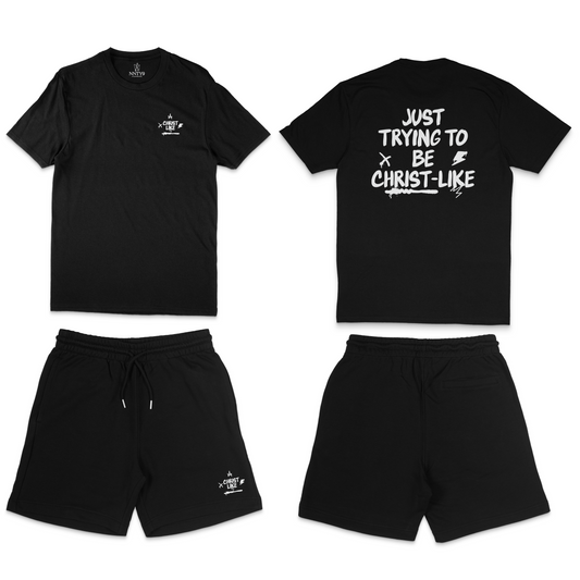 PRE-ORDER CHRIST LIKE TEE & SHORT SET