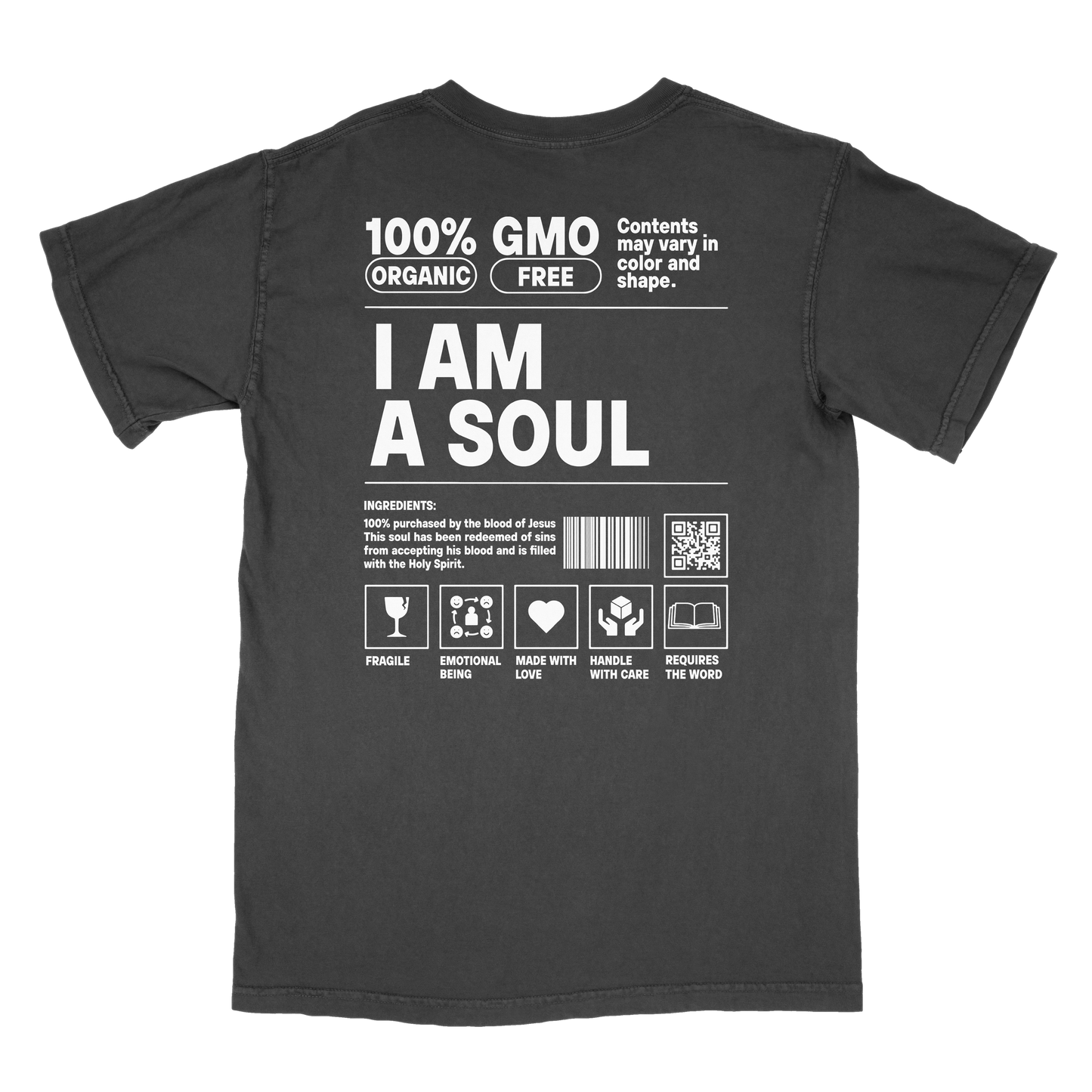 I AM A SOUL TEE BLACK