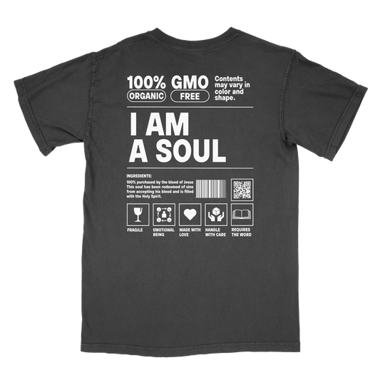 I AM A SOUL TEE BLACK
