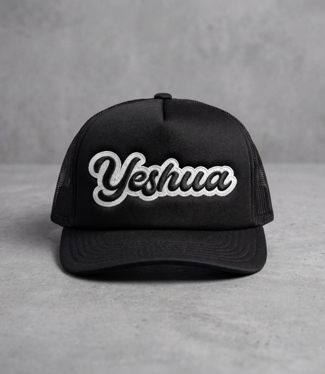YESHUA HIGHLANDER TRUCKER HAT