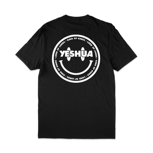 SMILE FOR THE KING OF KINGS TEE BLACK